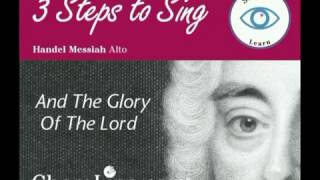 ALTO Part Handel Messiah  And the glory of the Lord  www.choraline.com