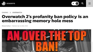 Blizzard TRIGGERED Over Mere Curse Words & BANS Overwatch Player! Gaslighting Pettiness!