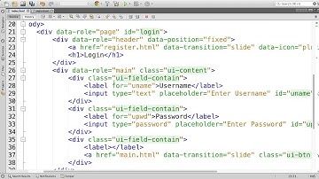JQuery Mobile App - Students Record Part 2