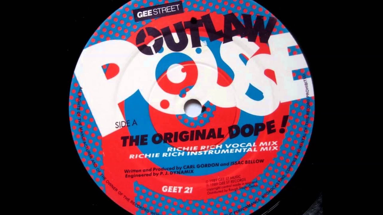 Outlaw Posse - The Original Dope (1989) (UK Hip Hop) - YouTube