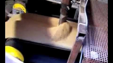 Measure Moisture in Sand -  Hydro-Probe Microwave Moisture Sensor on a Sand Conveyor