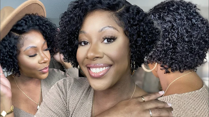 8 Inch Curly HD Lace Wig is a VIBE! It’s The Cut For Me! + Glueless + Beginner Friendly | LuvMeHair