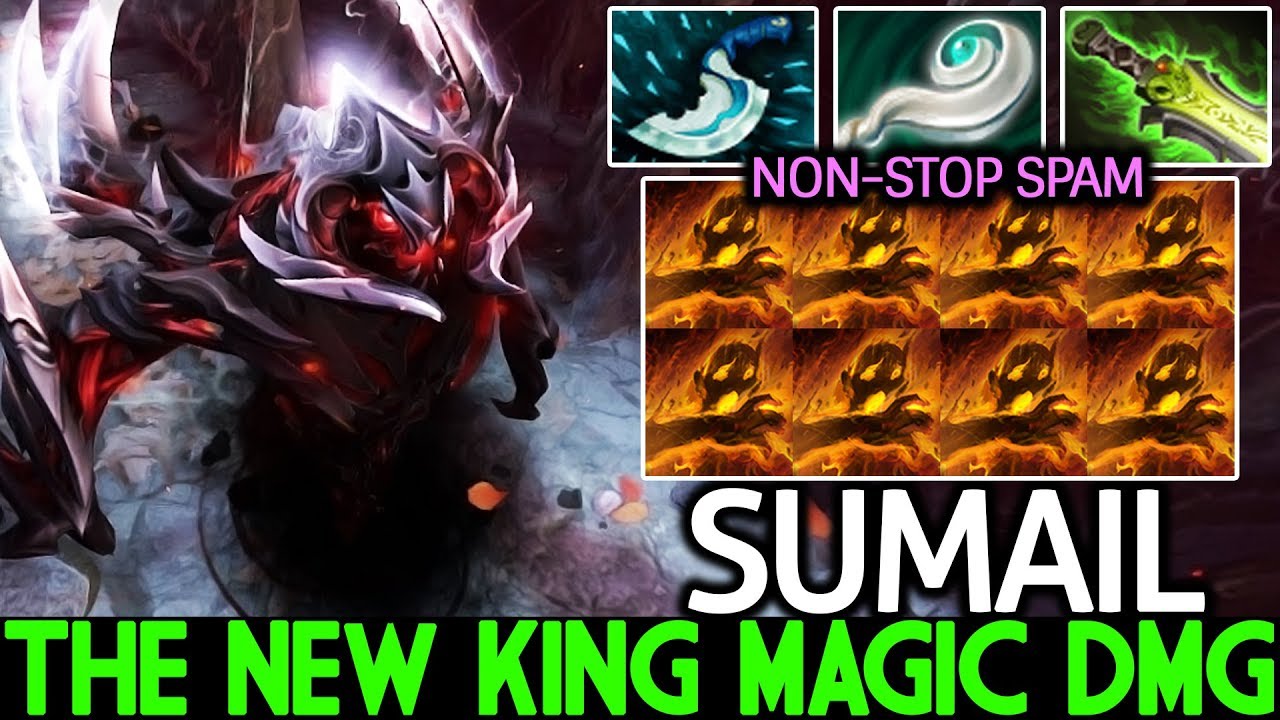 SumaiL [Shadow Fiend] The New King of Magic Damage Pro Plays 21 Kills 7.21 Dota 2 - YouTube