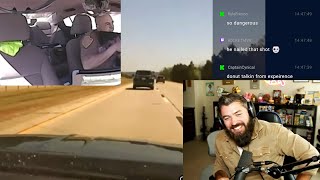 Dangerous Rolling Gun Fight With Armed Robbery Suspect