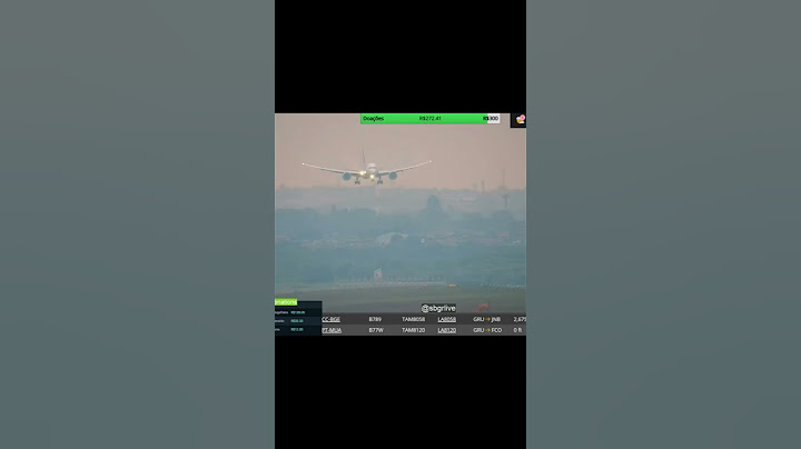 787 DECLARA MAYDAY MAYDAY MAYDAY E POUSA EM EMERGÊNCIA EM GUARULHOS