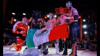 Bandido Flamita and Rey Horus vs Black Taurus Laredo Kid and Puma King PWG Sixteen Highlights