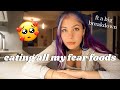 FULL DAY OF EATING MY OWN FEAR FOODS (eating disorder recovery)