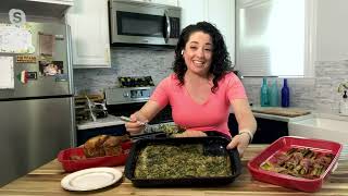 Cook's Essentials 2-Piece Nonstick Glass Bakeware Set on QVC