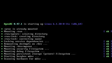Alpine Desktop Install 2023/05/30