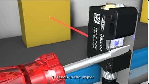 Sensor Baumer O500 - supresión de fondo
