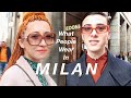 [ENG] what people wear in Milan? (Milan Fashion Week). 米兰街头穿搭采访