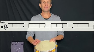 Pandeiro Exercise #4: Rumba Clave Double Pyramid
