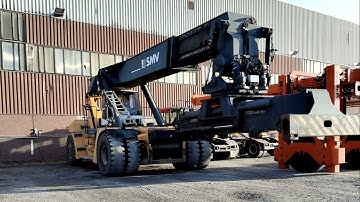 Reach Stacker time lapse video