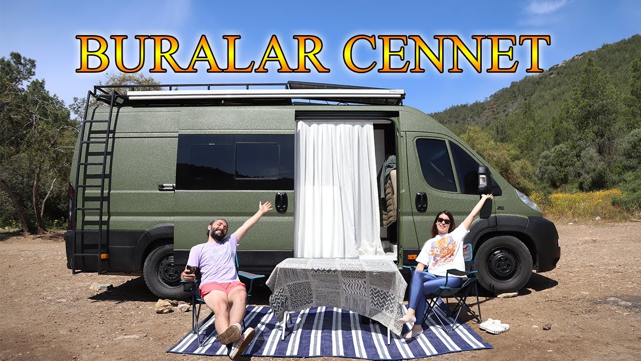 YENİLENEN KARAVANIMIZLA İLK KAMP (CENNET KOYU) - BAKIN İNSANLAR NASIL KARŞILADI | KARAVAN KAMPI