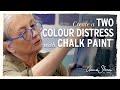 How to create a two colour distress using Chalk Paint®