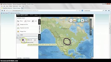 Web 2.0 interactive map