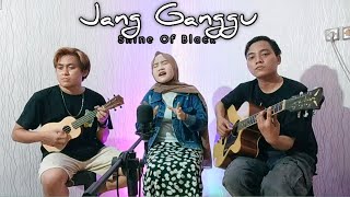 LAGU VIRAL TIKTOK JANG GANGGU Shine Of Black Cover Ukulele akustik By Arsip Musik ft Ani F