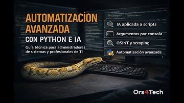 Automatización Avanzada con Python e IA | Curso / Guía técnica en GitHub