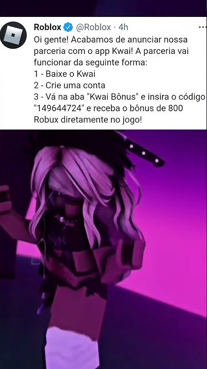 VOCÊ RECEBEU UM BÔNUS DE 800 ROBUX NO ROBLOX! #shorts