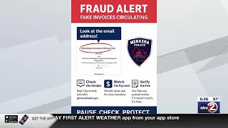 Menasha police warn about fake invoices