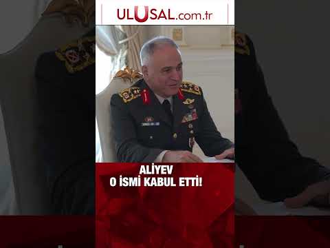 Aliyev, Genelkurmay Başkanı Gürak’ı kabul etti #aliyev #azerbaycan #türkiye #keşfet #shorts #fyp