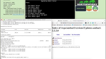 Hadoop Series- Part3 Ambari Upgrade