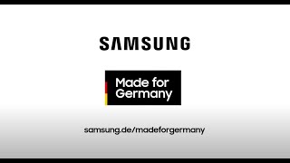 Made for Germany | Samsung