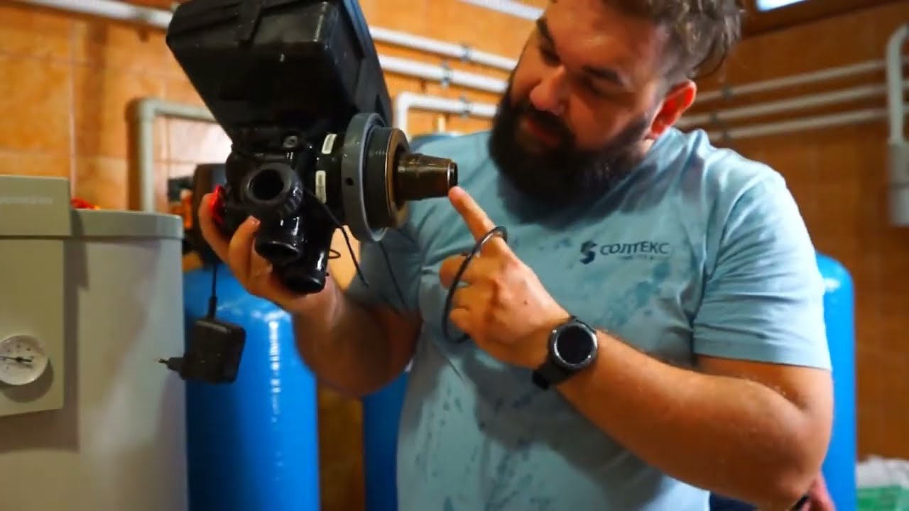 Замена загрузки в обезжелезивателе с напорной аэрацией