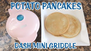 Dash Mini Griddle: Potato Pancakes Recipe