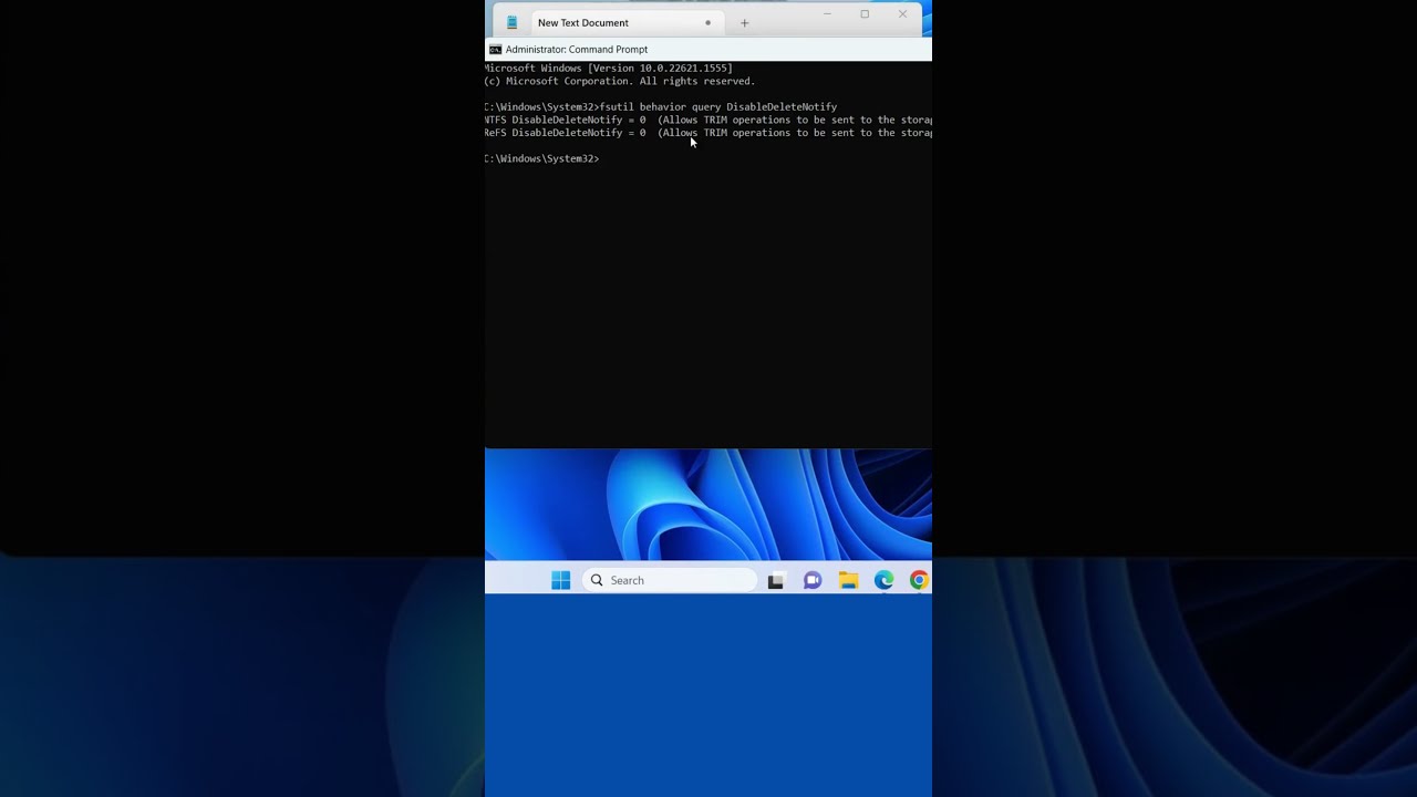How To Check Disable Enable TRIM Support In Windows 11