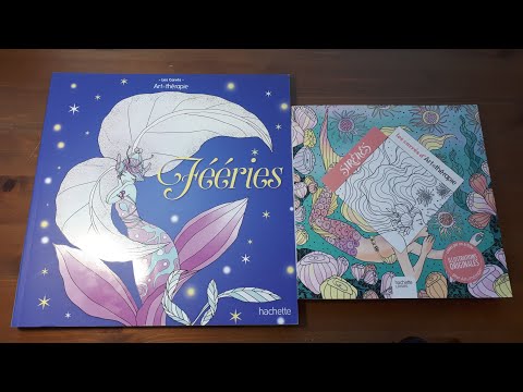 Самые необычные русалки) Листаю французские раскраски для взрослых
