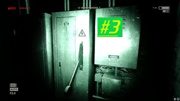 Restarting the generator in the basement! {Outlast}, (Gameplay/Walkthrough) Part 3 ~~[PC]~~