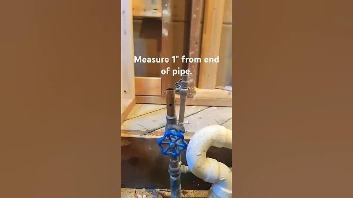 How to install a sharkbite to cap a copper pipe #diy #construction