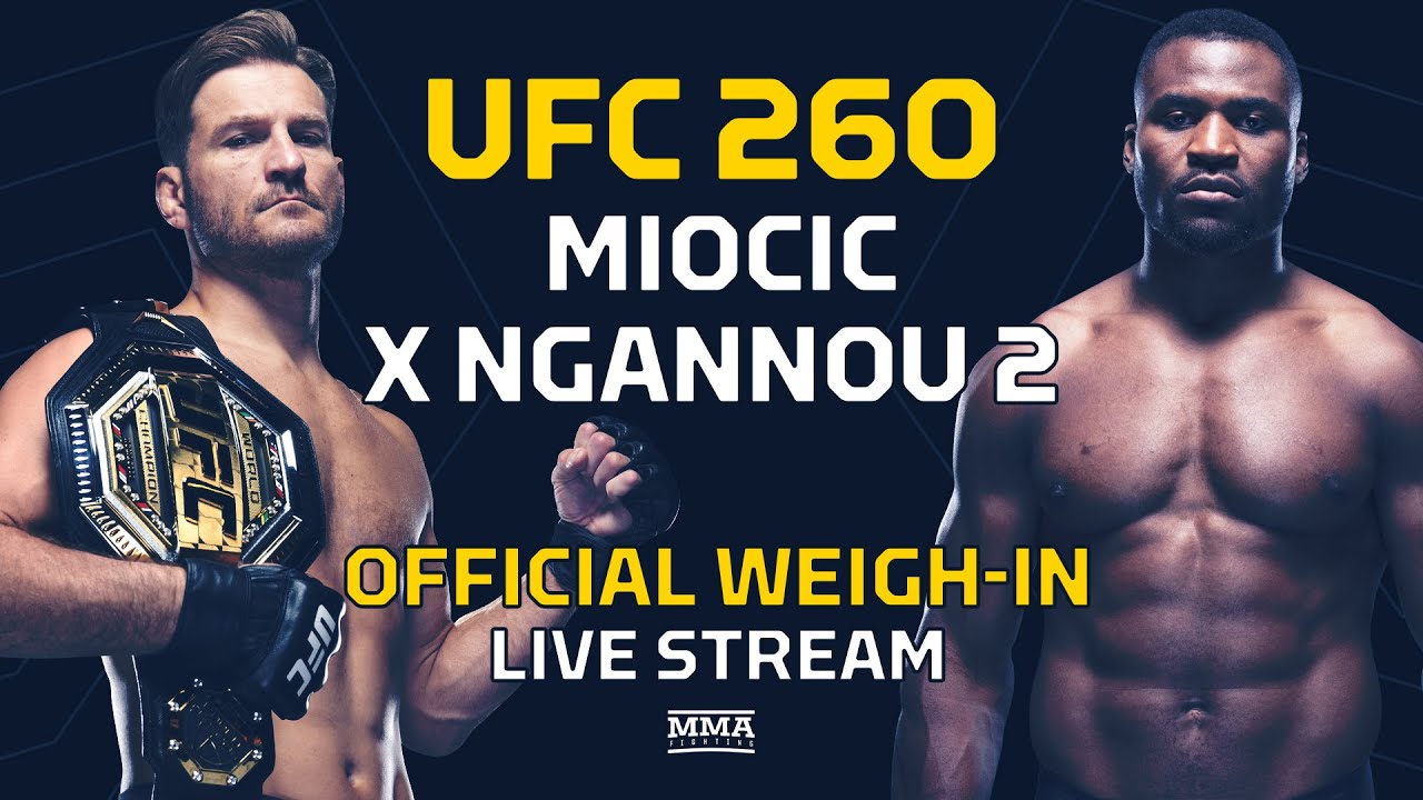UFC 260 Miocic vs