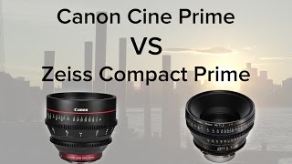 Zeiss CP2 VS Canon Cine Prime