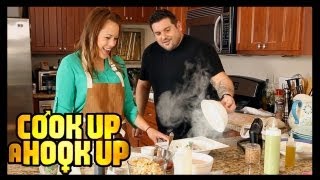 Beauty Queen Cooks For Noah Galuten - Cookup A Hookup