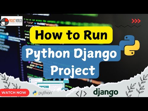 How to Run Your First Django Project in CMD - Beginner's Guide || Projectworlds