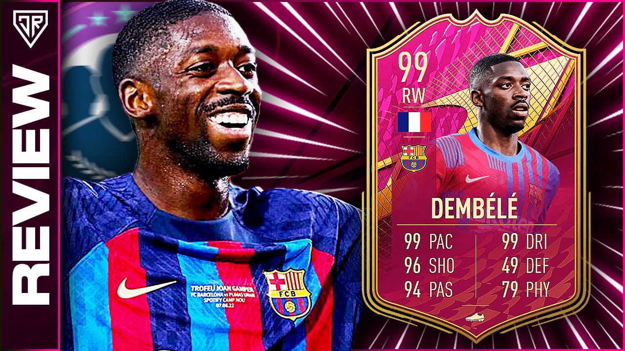 MEJOR que NEYMAR?⭐Review DEMBELE FUTTIES sbc - fifa 22