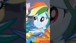 Rainbow Dash mi favorita de Equestria Girls💙🌈 #mylitlepony #equestriagirls #edit #nocaut #huntrix