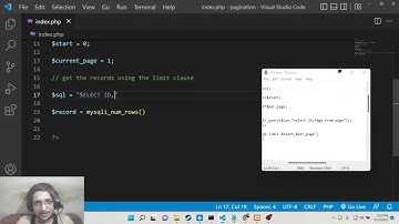 PHP 7 MySQL Script to Display Bootstrap 4 Pagination Records Using LIMIT Clause in Javascript