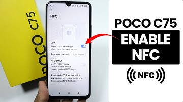 How to Enable NFC in Poco C75 | Turn ON NFC