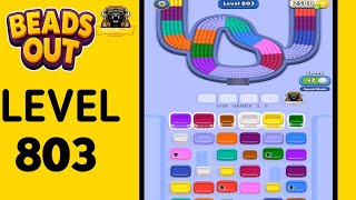 Beads Out Level 803 Solution and Walkthrough for Gameplay 