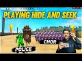 Playing Hide & Seek Finding Criminals In Factory Funny Moment - Garena Free Fire