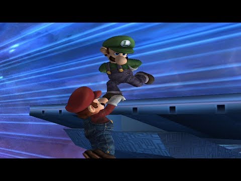 Luigi kills everyone with his taunt