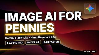 Gemini Flash-Lite Makes AI Images for 3 Cents in 4 Seconds