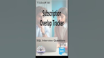 தமிழில் -Subscription Overlap Tracker #sqlfordataengineer #faangpreparation #interviewquestions #sql