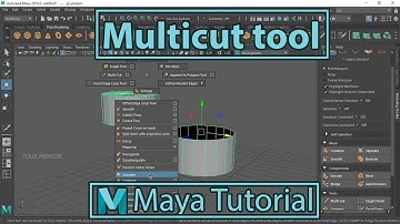 Multicut tool |  Autodesk Maya Tutorial | Hindi Tutorial | Chapter 11