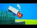 Building Cars Falls Crashes #13 | Brick Rigs