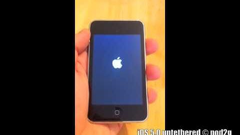 iOS 5.0 untethered jailbreak © pod2g