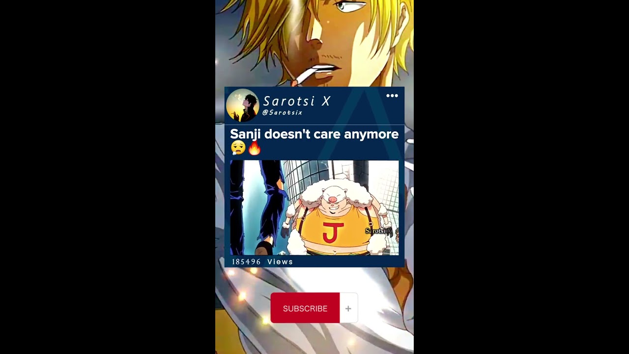  Sanji Onepiece